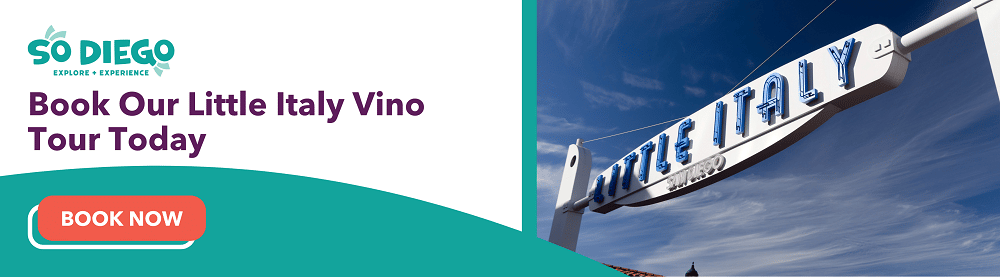 Book our Little Italy Vino Tour today!
