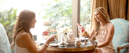 Women enjoying a breakfast at the Westgate Hotel 