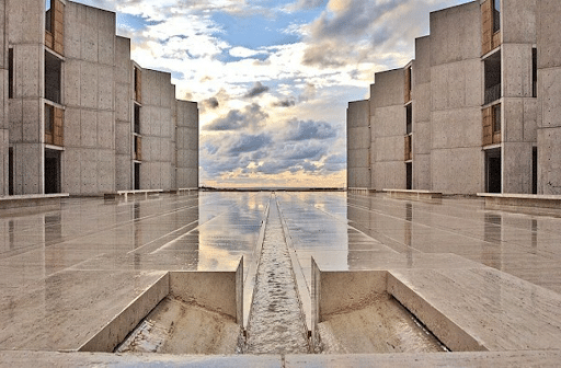 Breathtaking "The Salk Institute" in La Jolla