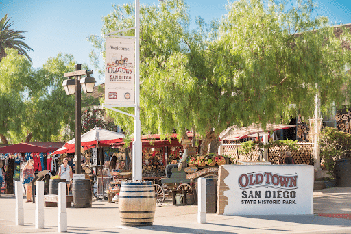 Mexican atmosphere at Old Town in San Diego