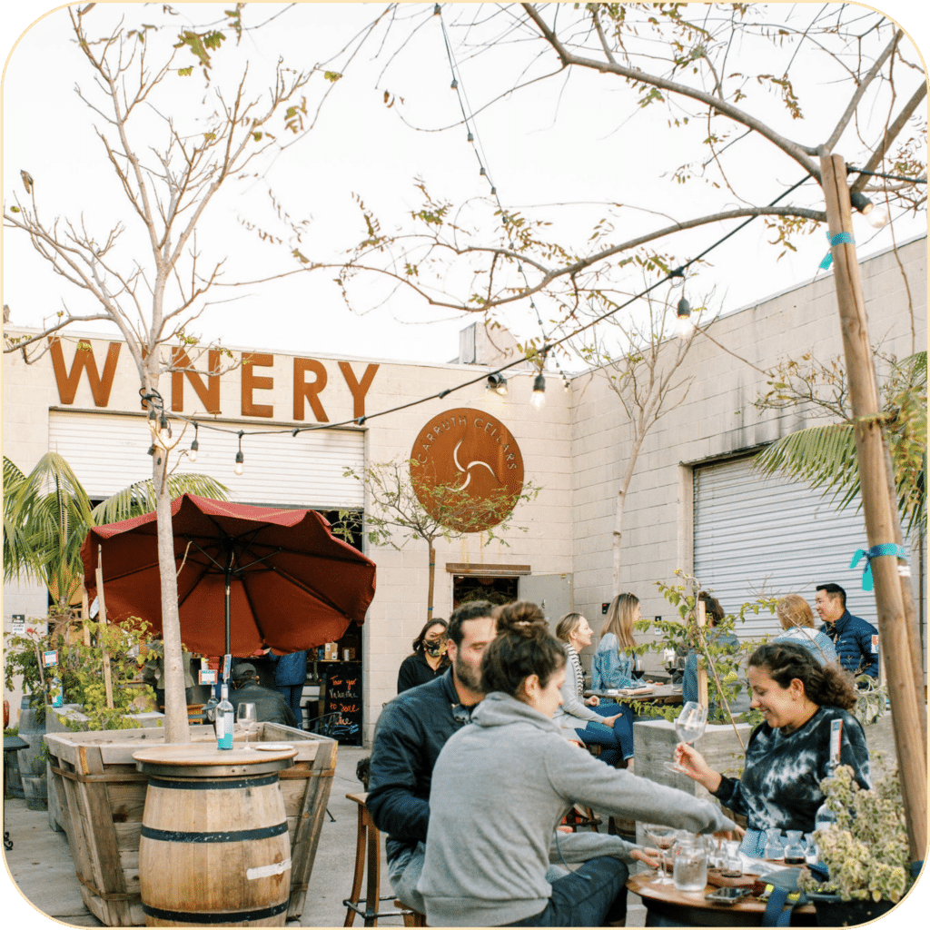 Urban winery tour