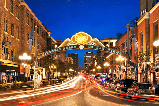 San Diego Gaslamp quarter