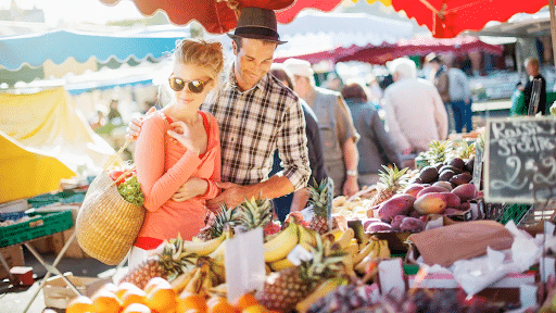 farmers market