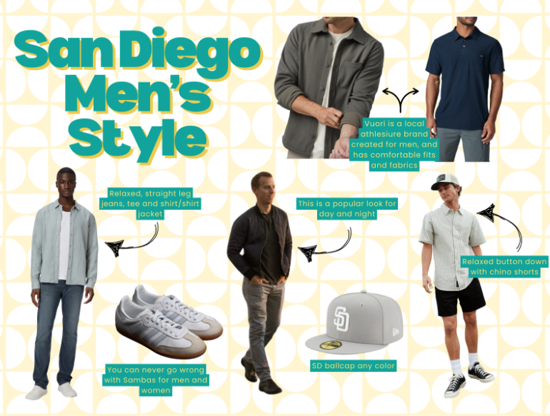 What to Wear in San Diego: Men's Style Guide