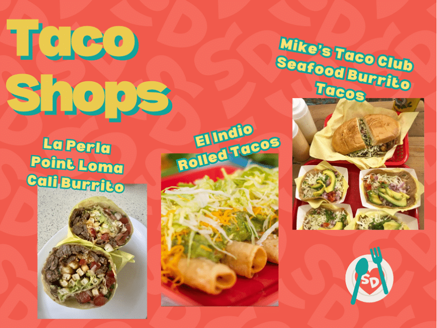 San Diego’s Best Taco shops: La Perla, Mike’s Taco Club, and El Indio